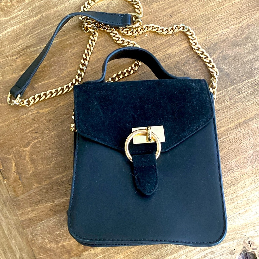 Lionel Black Clutch - Crossbody Purse